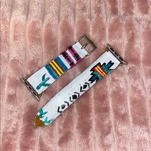Hand painted Apple Watch Band